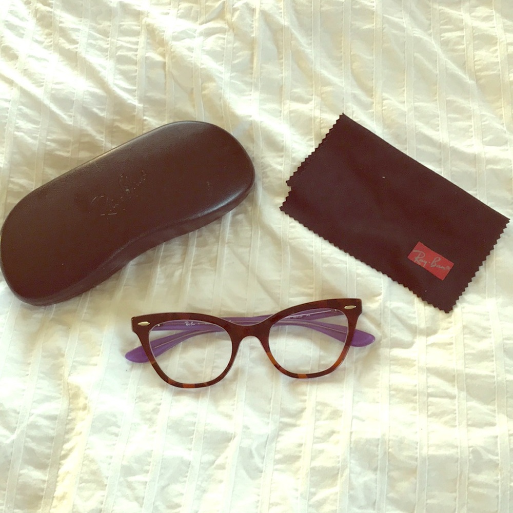Ray-ban cat eye style glasses
